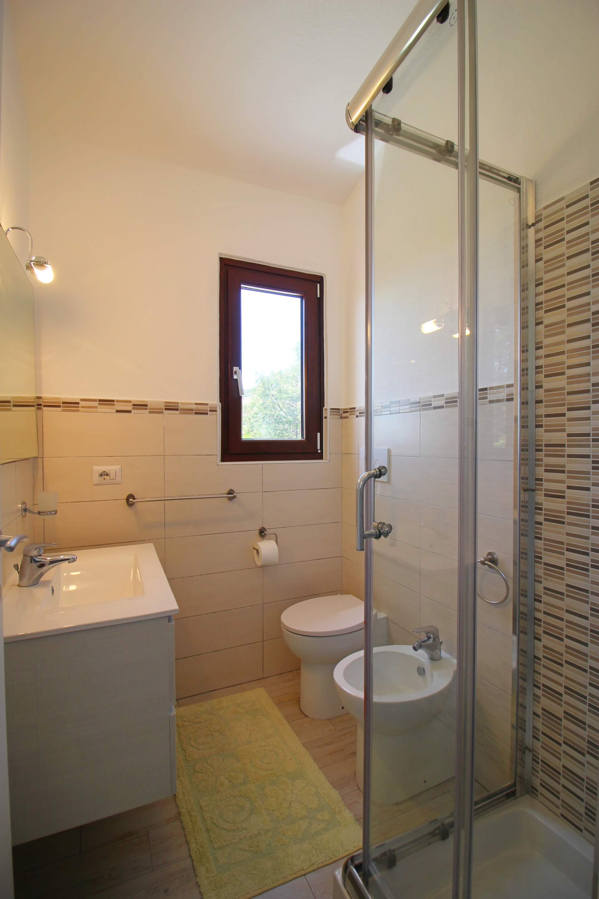 bagno, doccia, bidet, casa vacanze, Casa Corina, interni