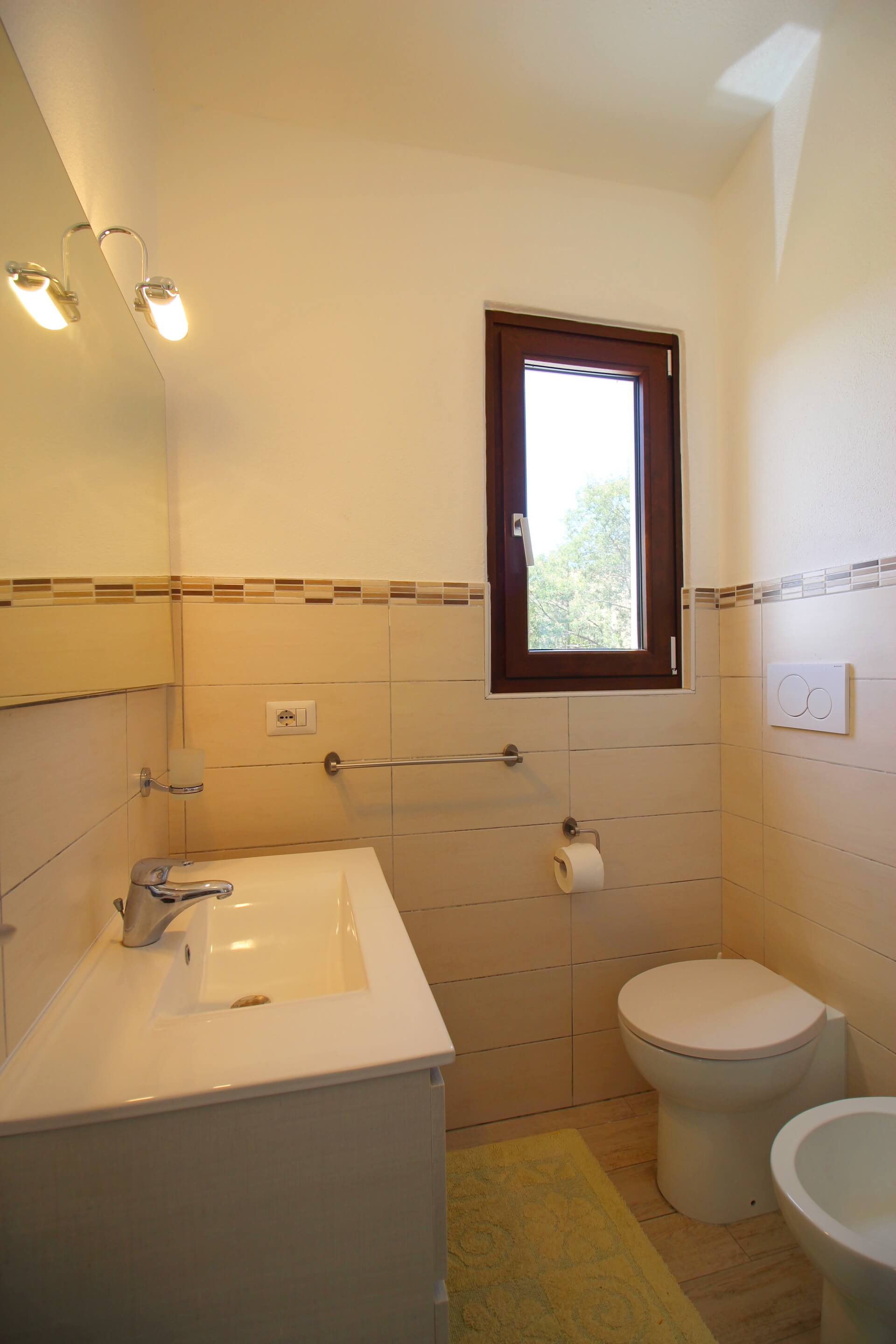 bagno, lavandino, WC, casa vacanze, Casa Corina, interni