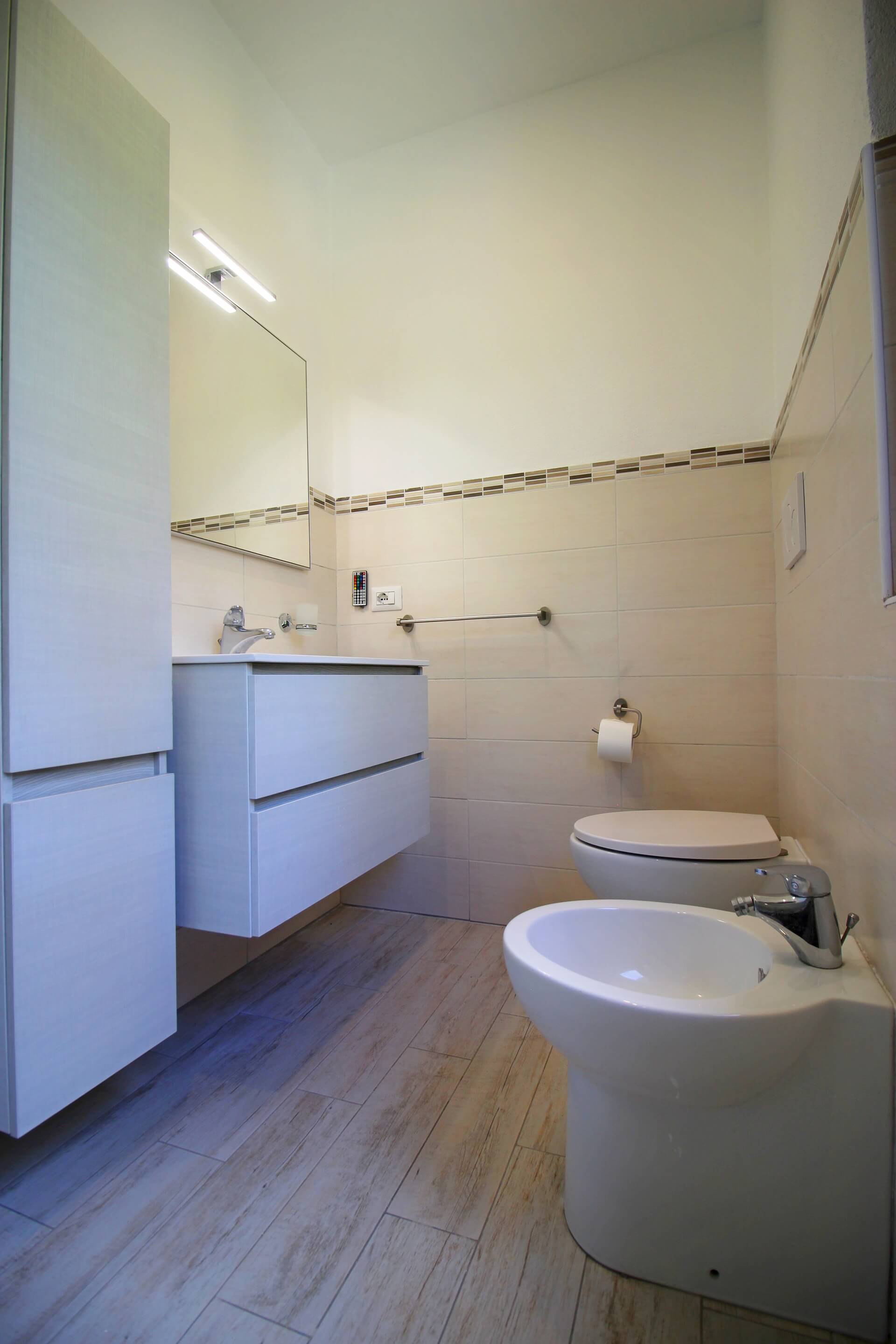 bagno, arredamento moderno, Casa Corina
