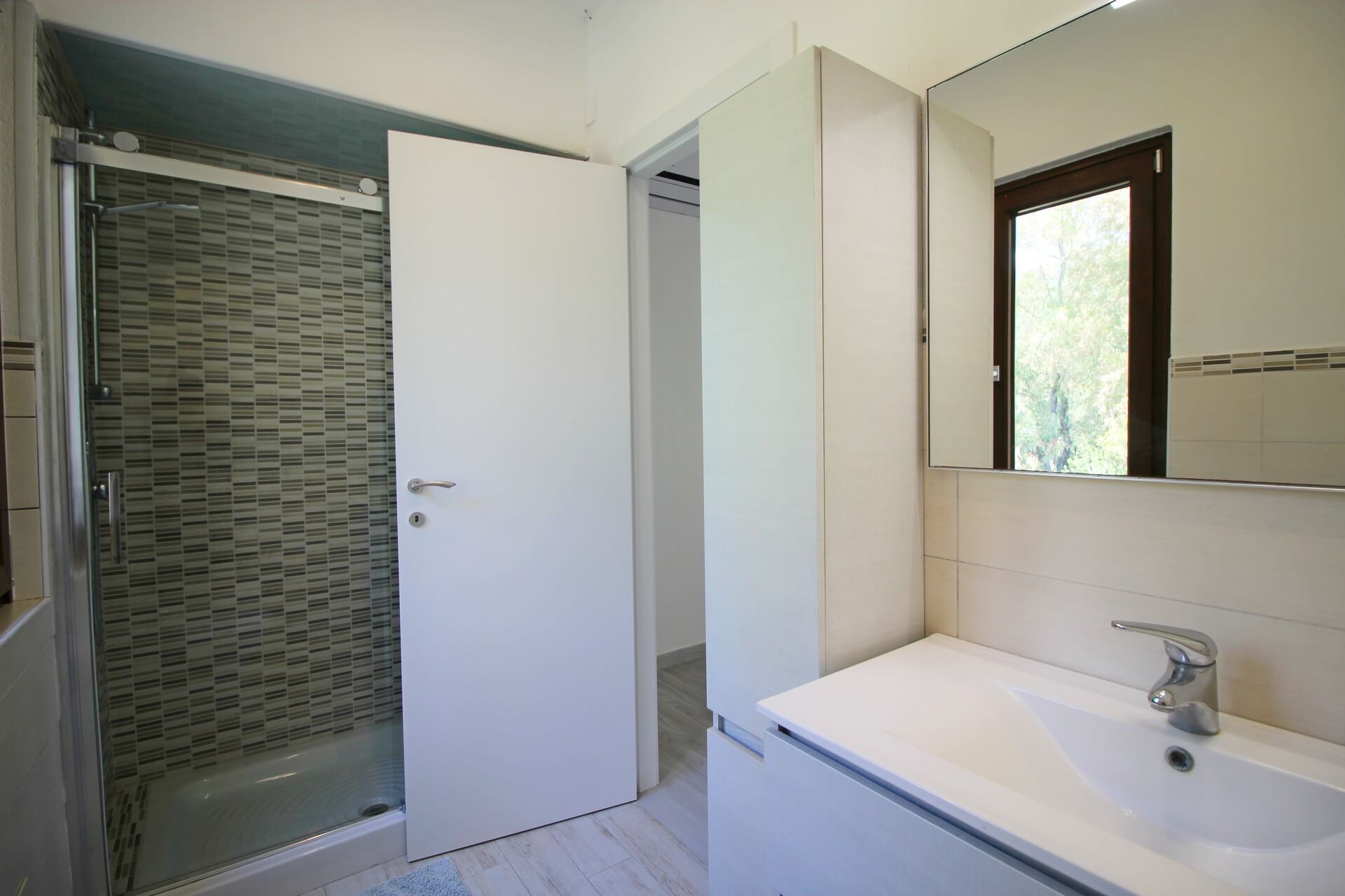 bagno, vista, Casa Corina