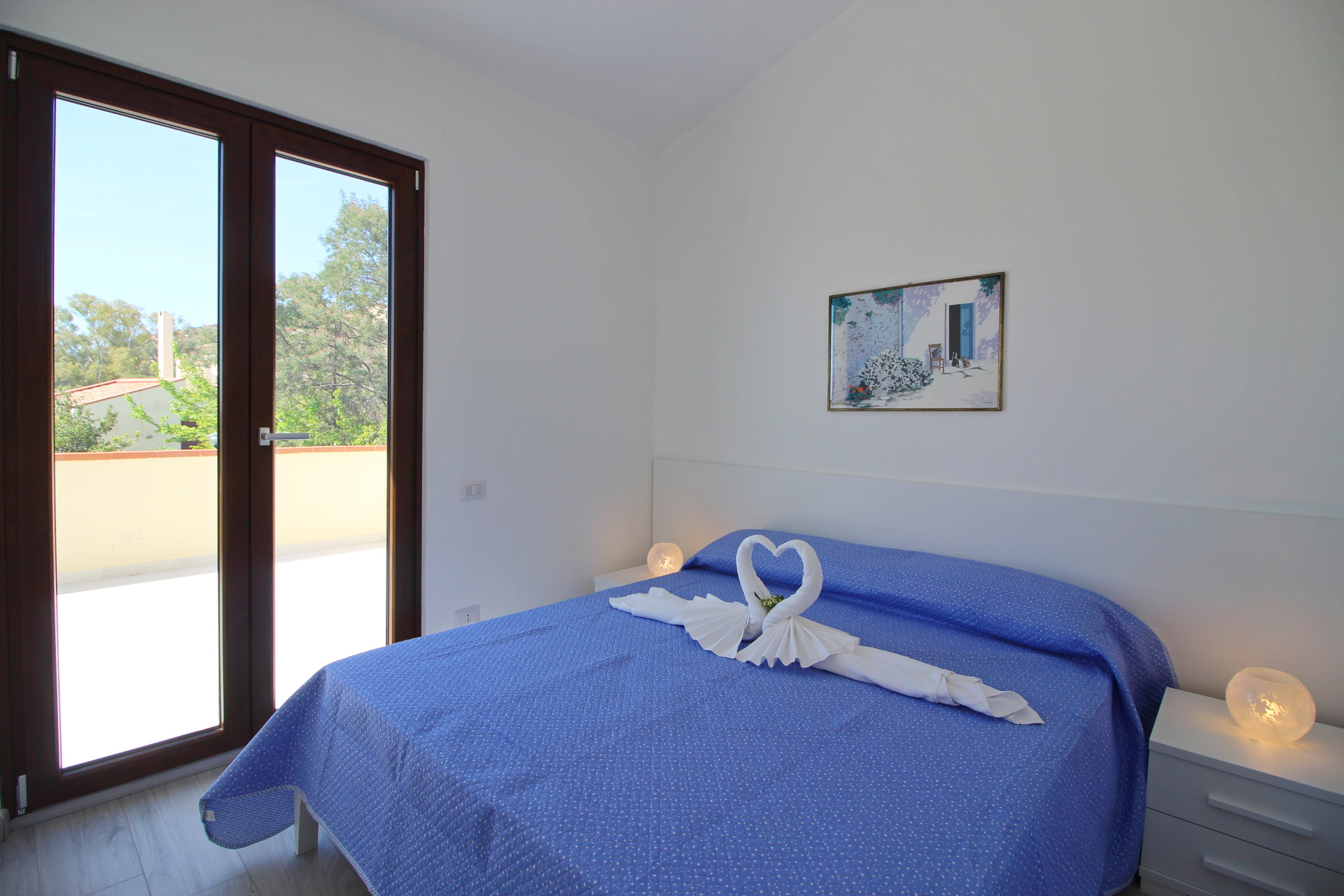 camera matrimoniale, terrazza, vista esterna, letto matrimoniale