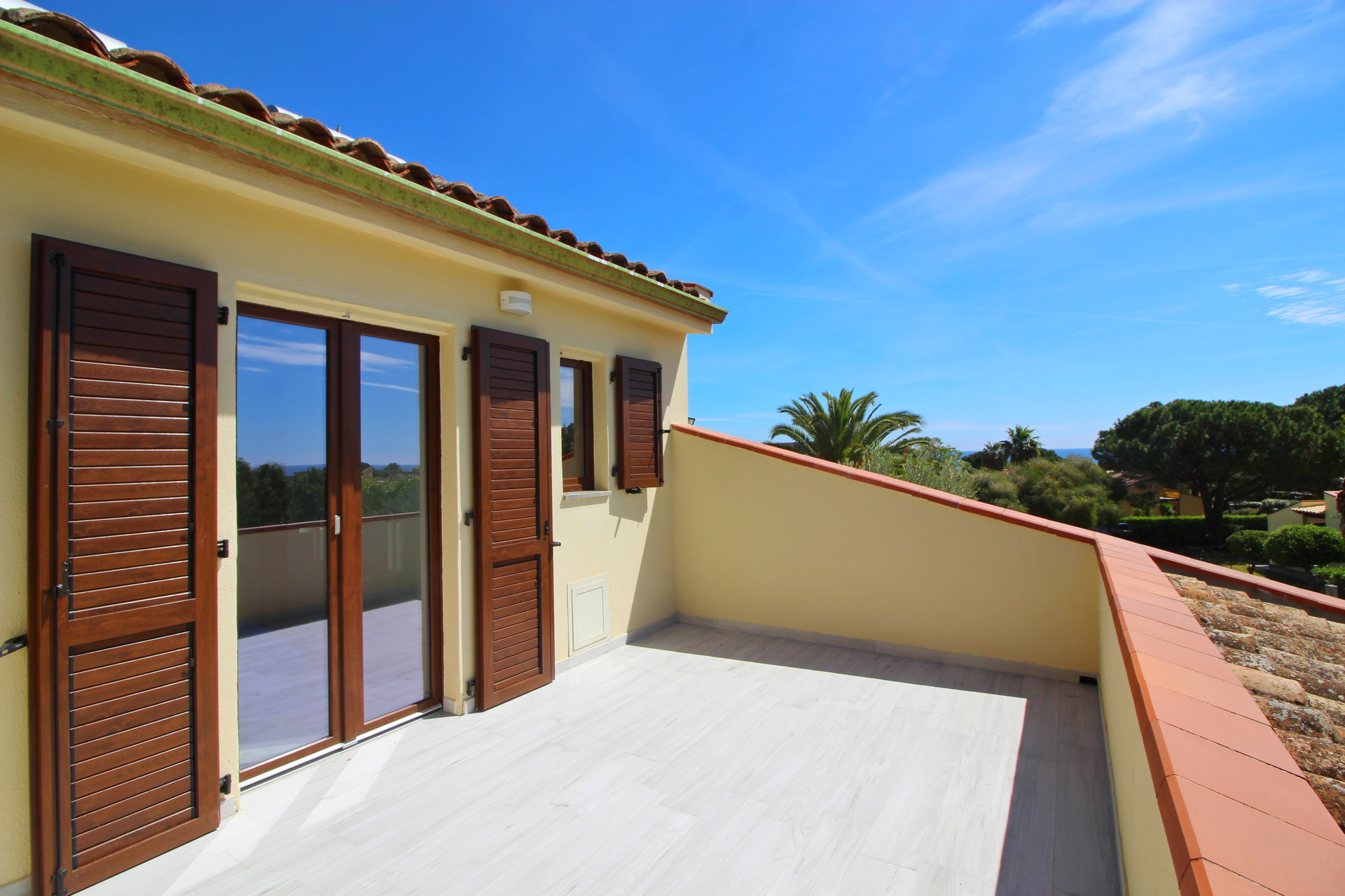 terrazza, vista esterna, camera matrimoniale, Casa Corina